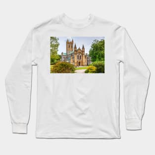 Buckfast Abbey in Devon, England Long Sleeve T-Shirt